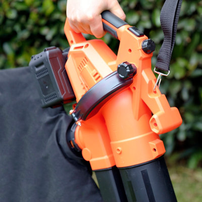 Yard Force LB C20C 40V (2x20V) Cordless Blower & Vacuum with large 45L collection bag and 15:1 mulching ratio - 3