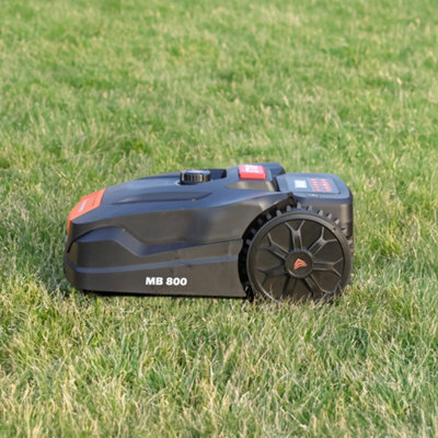 Yard Force MB800 20V 2.5Ah Robotic Lawnmower, Medium Size Gardens ...