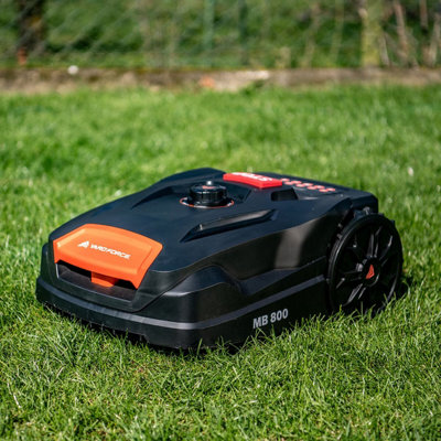 Yard Force MB800 Robotic Lawnmower with Charging Station 800m² Cutting ...