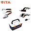 Yard Force Vita Hand Tool Set for Gardens and Balconies with Portable Box and Lithium Ion Battery - HX V06S