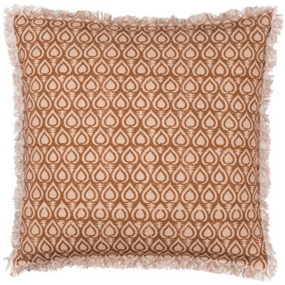 Yard Georgi Fringed Feather Filled Cushion