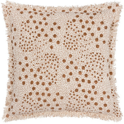 Yard Hara Woven Fringed Polyester Filled Cushion