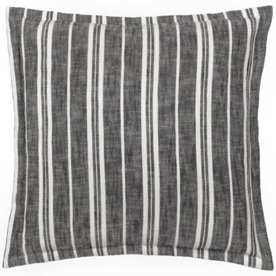 Yard Hebble Striped Polyester Filled Cushion