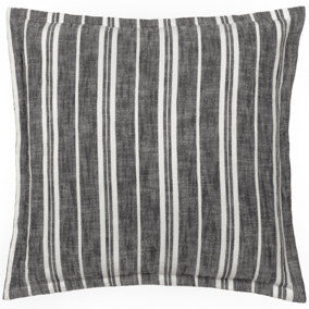 Yard Hebble Striped Polyester Filled Cushion