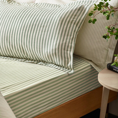 Yard Hebden Mélange Stripe Duvet Set