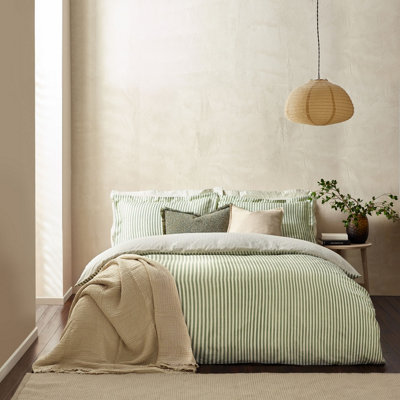 Yard Hebden Mélange Stripe Duvet Set