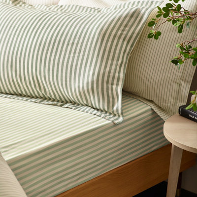 Yard Hebden Mélange Stripe Duvet Set