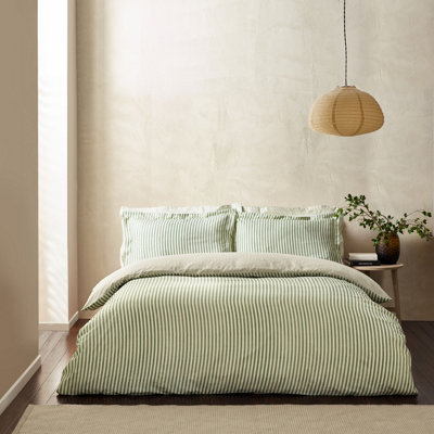 Yard Hebden Mélange Stripe Duvet Set