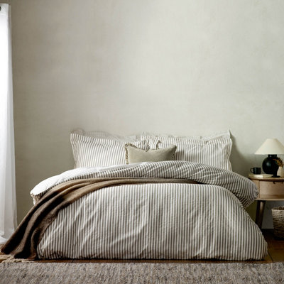 Yard Hebden Mélange Stripe Duvet Set