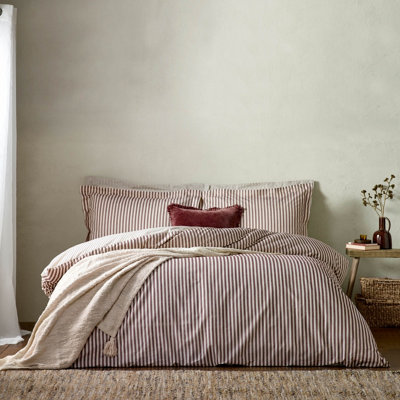 Yard Hebden Mélange Stripe Duvet Set