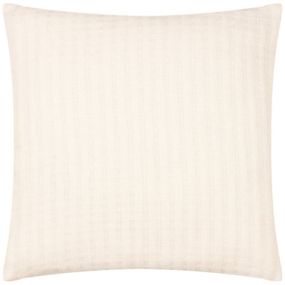 Yard Hush Cotton Linear Feather Filled Cushion