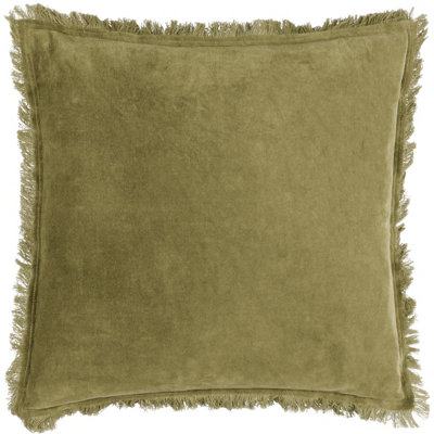 Baroque Vintage Luxury Fringed Cushion Cover –Set of 2 Burgundy Avant-Garde Distressed Throw Pillow with Tassels