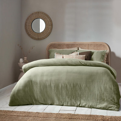 Yard Lark Muslin Cotton Duvet Cover Set