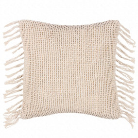 Yard Nimble Knitted Feather Filled Cushion