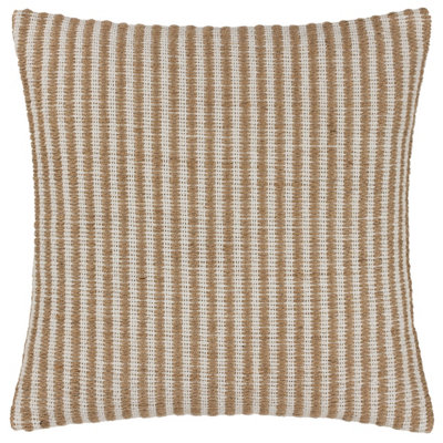 Yard Organik Stripe Woven Feather Filled Cushion