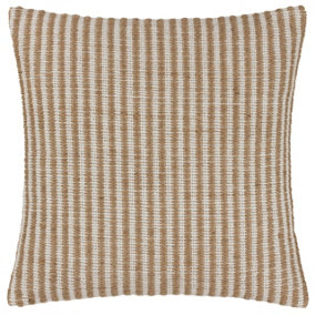 Yard Organik Stripe Woven Polyester Filled Cushion