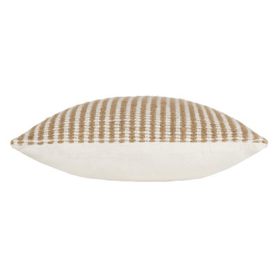 Yard Organik Stripe Woven Polyester Filled Cushion