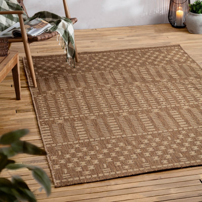Yard Seagrove Jute Effect Indoor/Outdoor Rug