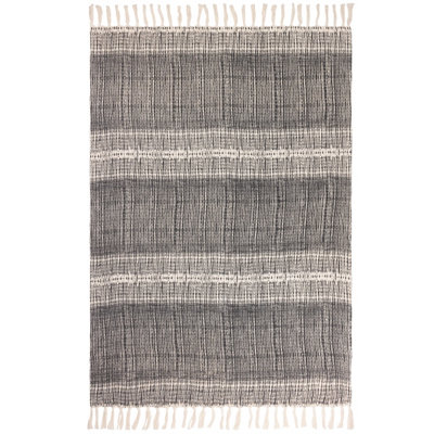 Yard Sono Ink Woven Tasselled Throw