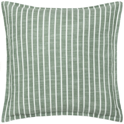 Yard Tala Stripe Reversible Feather Filled Cushion