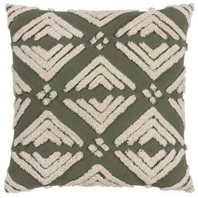 Yard Taya Square Tufted Polyester Filled Cushion