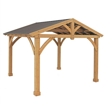 Yardistry Carolina Pavilion 13ft x 11ft (4m x 3.35m)