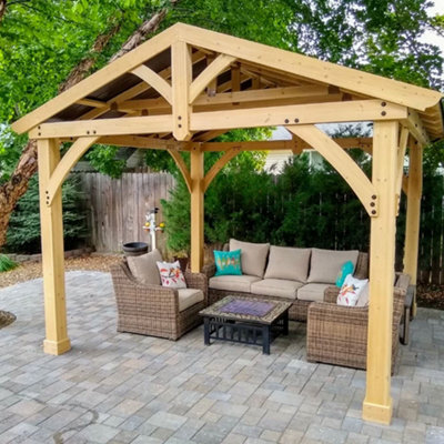 Yardistry Carolina Pavilion 13ft x 11ft (4m x 3.35m) - 9