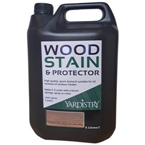 Yardistry Costco Mocha Brown Wood Stain & Protector 5L