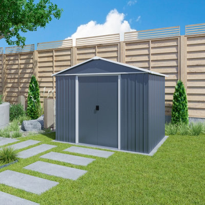 Yardmaster Castleton Metal Shed 108AEYZ