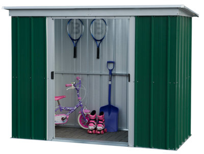 Yardmaster Emerald Pent Metal Shed 84GPZ