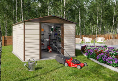 Yardmaster Shiplap Metal Shed 1012TBSL