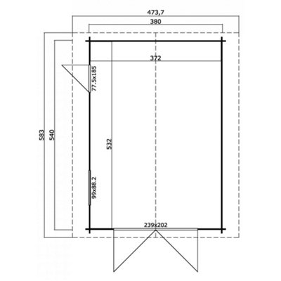 Yarik 540-Log Cabin - 3