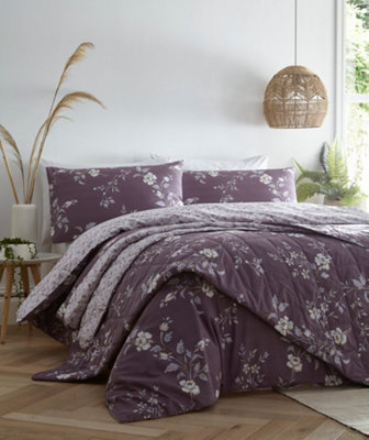 Yasmina Plum Throw 200 x 230cm DIY at B Q