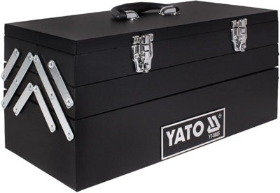 Yato Metal Toolbox 0885 - Black