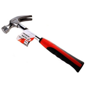 Yato professional claw hammer 450gr soft grip handle, hardened tempered (YT-4560