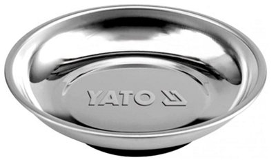 Yato professional magnetic parts tray bowl 150mm, 6", stainless steel (YT-0830)