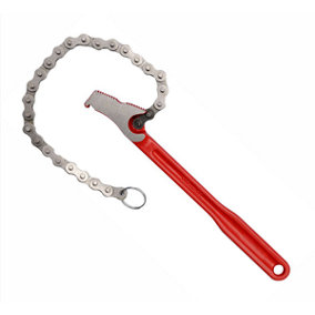 Yato professional pipe chain wrench 300mm long for pipes up to 4"/100mm, YT22260