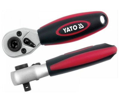 Yato professional ratchet handle bit holder driver 1/4"reversible quick release(YT-0331