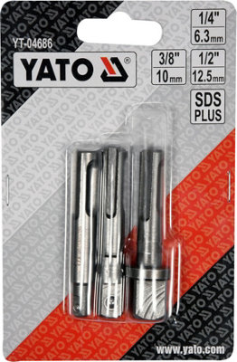 Yato professional SDS Plus socket adaptor set 3 pcs