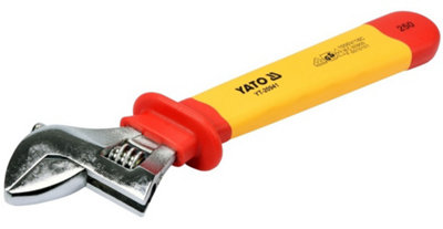 Yato professional VDE 1000V adjustable wrench 250 mm long.
