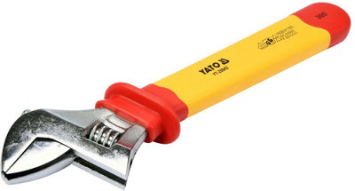 Yato professional VDE 1000V adjustable wrench 300 mm long.