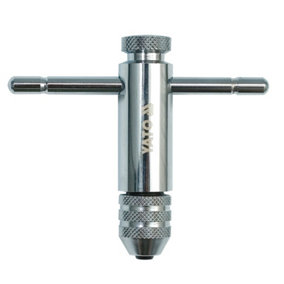 Yato ratchet tap wrench handle riverse action size M5-M12, 100mm long