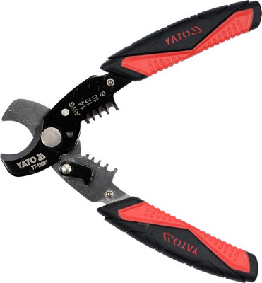 Yato wire cable stripper 170 mm, cable cutter up to 10mm, 1.6-3.2 mm, (YT-19691)