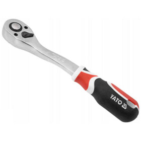 YATO YT-0732, ratchet handle 1/2", curved, quick release, reversible