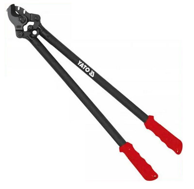 YATO  YT-18617, professional heavy duty cable cutter 910 mm long, cuts cables  up to 450mm square