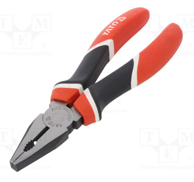 YATO YT-1942 combination pliers 200mm long, soft grip handles