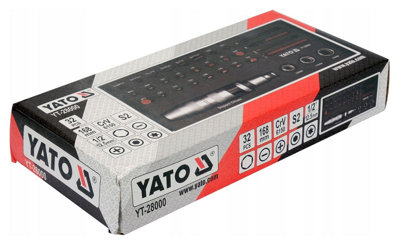 YATO YT-28000,professional hand impact screwdriver set 32pcs, PH Hex Torx Slotted