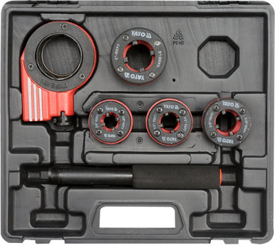 YATO YT-29001 professional reversible ratchet die stock set 5 Pcs