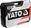 YATO YT-38841, ratchet socket set 1/2", 1/4", 3/8" 216 Pcs