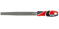 YATO YT-6190, metal file flat 300mm long, medium cut, soft grip, T12 steel